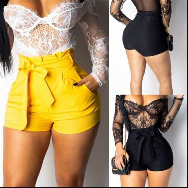 women womens shorts high waist bow tie belt wide leg female summer a line loose yellow black white lace up, White;black
women womens shorts high waist bow tie belt wide leg female summer a line loose yellow black white lace up, White;black