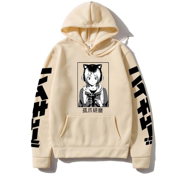 men's hoodies & sweatshirts anime haikyuu kenma kozume pullover karasuno high graphic male kawaii casual long sleeve, Black
men's hoodies & sweatshirts anime haikyuu kenma kozume pullover karasuno high graphic male kawaii casual long sleeve, Black