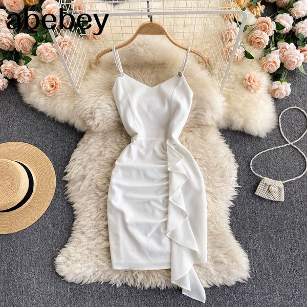 design irregular strap dress women backless ruffles a-line party summer boho midi 210512, Black;gray
design irregular strap dress women backless ruffles a-line party summer boho midi 210512, Black;gray