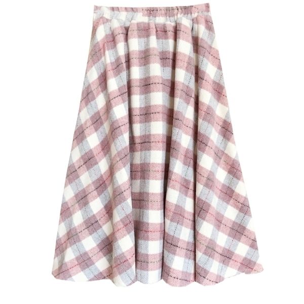 autumn winter elegant women skirt vintage plaid woolen woven skirts high waist retro sweet female skirt, Black;gray
autumn winter elegant women skirt vintage plaid woolen woven skirts high waist retro sweet female skirt, Black;gray