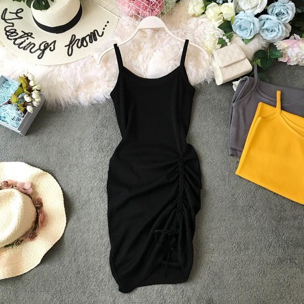 casual dresses sleeveless knitting summer dress women 2021 bodycon beach black vestidos mini spaghetti strap solid female, Black;gray
casual dresses sleeveless knitting summer dress women 2021 bodycon beach black vestidos mini spaghetti strap solid female, Black;gray