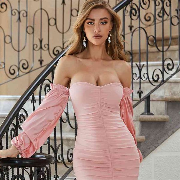 summer women off shoulder bandage dress long sleeve pink draped mini club celebrity runway party dresses vestidos 210507, Black;gray
summer women off shoulder bandage dress long sleeve pink draped mini club celebrity runway party dresses vestidos 210507, Black;gray