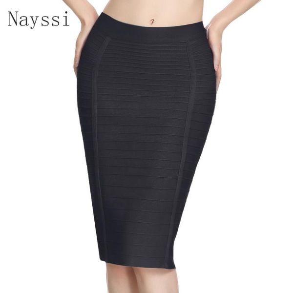 skirts nayssi 2021 bandage skirt arrival knee length high waist stripes split pencil, Black
skirts nayssi 2021 bandage skirt arrival knee length high waist stripes split pencil, Black