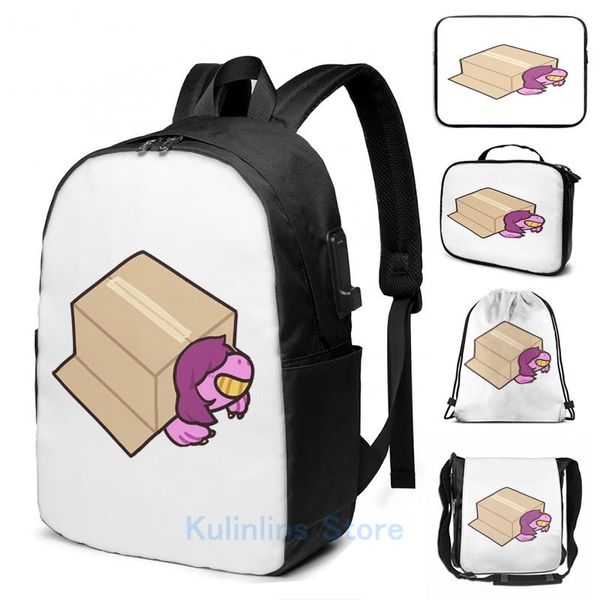 backpack funny graphic print susie in a box usb charge men school bags women bag travel laptop
backpack funny graphic print susie in a box usb charge men school bags women bag travel laptop