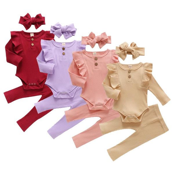 clothing sets melario baby girl boys clothes set spring toddler suit flying sleeve rompers+pants+headband 3pcs outfit infant, White
clothing sets melario baby girl boys clothes set spring toddler suit flying sleeve rompers+pants+headband 3pcs outfit infant, White
