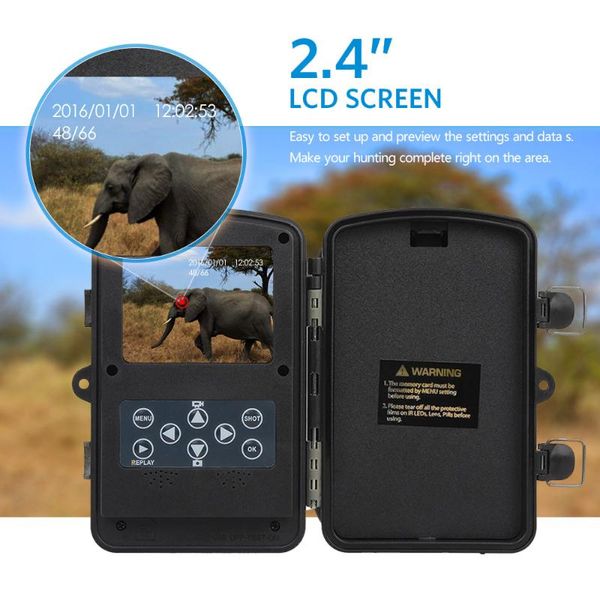 digital hunting camera 12mp 1080p 2.4inch lcd screen 24pcs 940nm led audio recording wild for animal surveillance cameras
digital hunting camera 12mp 1080p 2.4inch lcd screen 24pcs 940nm led audio recording wild for animal surveillance cameras