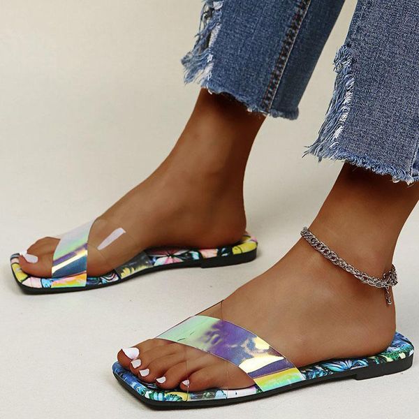 slippers 2021 women square toe transparent woman print hollow out shoes female open ladies summer beach plus size 43, Black
slippers 2021 women square toe transparent woman print hollow out shoes female open ladies summer beach plus size 43, Black