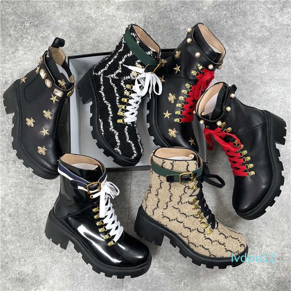 designer- luxury designer women boots thick heel desert platform boot bee star genuine leather winter shoe size 35-42, Black
designer- luxury designer women boots thick heel desert platform boot bee star genuine leather winter shoe size 35-42, Black