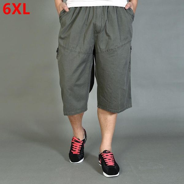 men's shorts dad male outside wearing calf-length middle-aged big size people loose plussize high waist, White;black
men's shorts dad male outside wearing calf-length middle-aged big size people loose plussize high waist, White;black