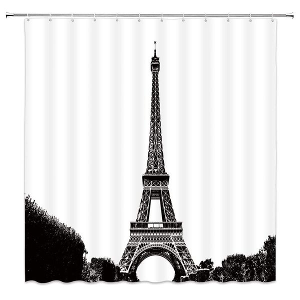 paris shower curtain decor france eiffel tower silhouette cityscape holiday art black white fabric bathroom curtains polyester
paris shower curtain decor france eiffel tower silhouette cityscape holiday art black white fabric bathroom curtains polyester