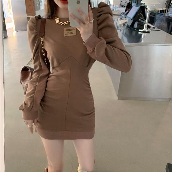 casual dresses 2021 spring puff sleeve slim mini dress women vintage elegant short long club female1, Black;gray
casual dresses 2021 spring puff sleeve slim mini dress women vintage elegant short long club female1, Black;gray