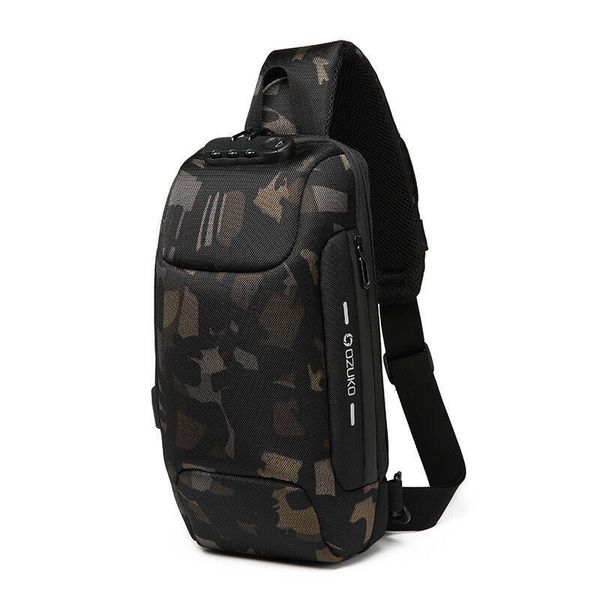 backpack chest bag usb outdoor men's korean casual shoulder waterproof messenger customization
backpack chest bag usb outdoor men's korean casual shoulder waterproof messenger customization