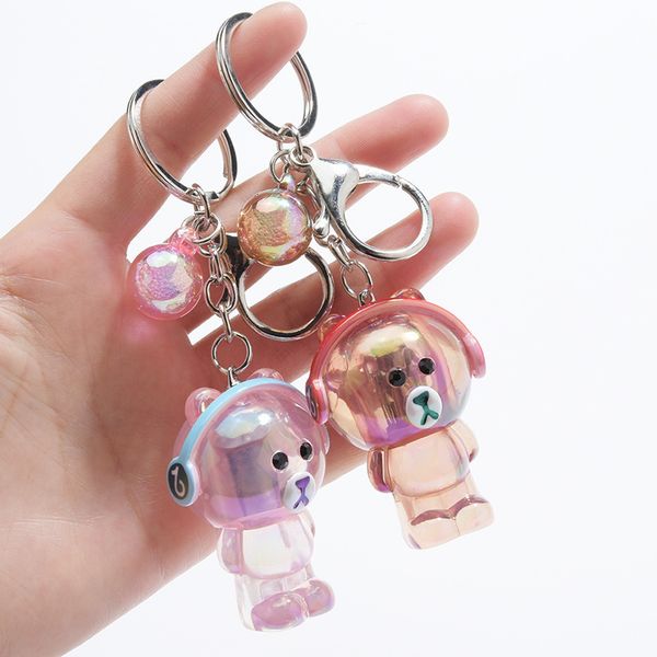 2021 fashion keychain crystal acrylic music key chain with lights, cute earphone, bear bag pendant activity gift, Slivery;golden
2021 fashion keychain crystal acrylic music key chain with lights, cute earphone, bear bag pendant activity gift, Slivery;golden