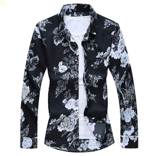 men's dress luxurys t shirts collared men clothing simplicity designers mens polo shirt camisas de hombre fashion button up long sleeve, White;black
men's dress luxurys t shirts collared men clothing simplicity designers mens polo shirt camisas de hombre fashion button up long sleeve, White;black