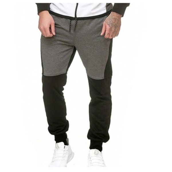 men's jeans with foot matching harem sports breathable binding color long tether pants pockets, Blue
men's jeans with foot matching harem sports breathable binding color long tether pants pockets, Blue