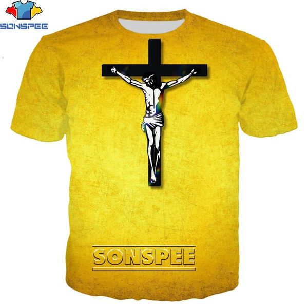 men's t-shirts sonspee fashion christ jesus cross pattern series 3d printing t-shirt summer personality hip hop casual o'neck stre, White;black
men's t-shirts sonspee fashion christ jesus cross pattern series 3d printing t-shirt summer personality hip hop casual o'neck stre, White;black