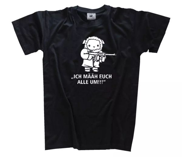 i maeaeh you alleum-schaaf sheep sheep shooter funshirt new t-shirt s-xxxl, White;black
i maeaeh you alleum-schaaf sheep sheep shooter funshirt new t-shirt s-xxxl, White;black