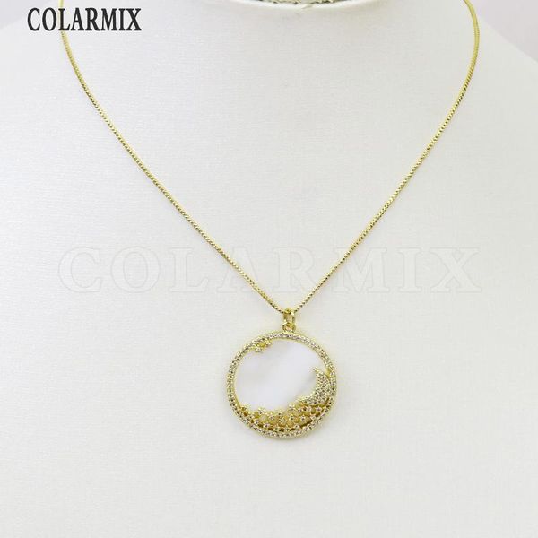 pcs zircon cresent and tree necklace jewelry accessories round pendant design 31619 necklaces, Silver
pcs zircon cresent and tree necklace jewelry accessories round pendant design 31619 necklaces, Silver