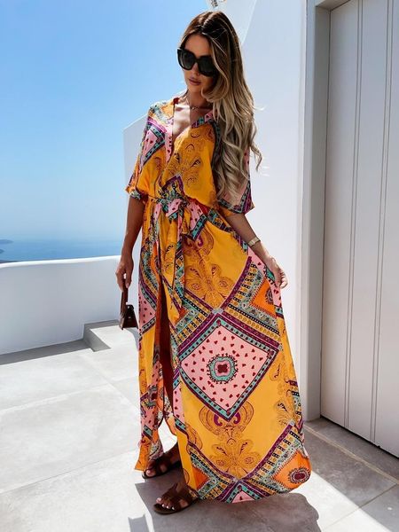 party dresses 2021 elegant casual summer woman dress bohemian beach style print a-line v-neck belt high slit ankle-length sexy, White;black
party dresses 2021 elegant casual summer woman dress bohemian beach style print a-line v-neck belt high slit ankle-length sexy, White;black