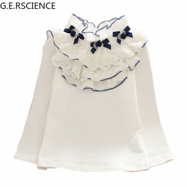 2022 spring and autumn white lace long sleeve girls and shirts girls shirts teens, White;black
2022 spring and autumn white lace long sleeve girls and shirts girls shirts teens, White;black