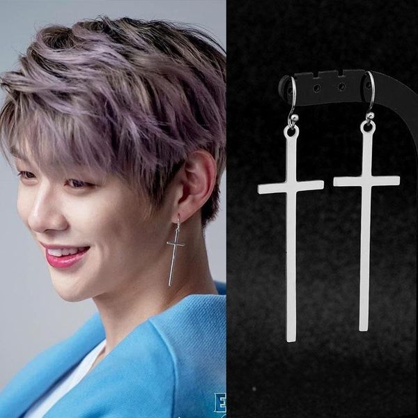 dangle & chandelier korea boys stainless steel stud earring big long crosses pendant grunge punk ear clip for girls women men party gifts, Silver
dangle & chandelier korea boys stainless steel stud earring big long crosses pendant grunge punk ear clip for girls women men party gifts, Silver