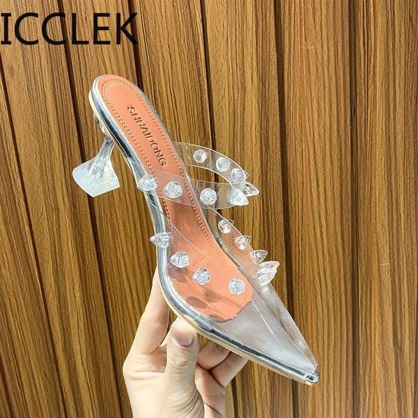 see-through slippers for ladies' outdoor casual high-clarity glasses with shoes, Black
see-through slippers for ladies' outdoor casual high-clarity glasses with shoes, Black