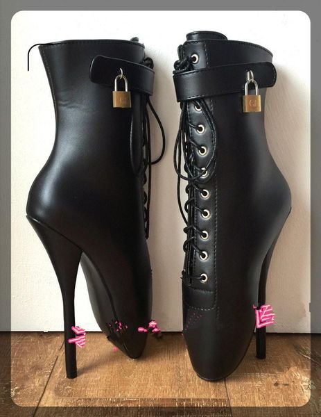 boots black ballet women high heel spike pu cross tied lace up mid-calf spring and autumn plus size 36-46 fetish sho
boots black ballet women high heel spike pu cross tied lace up mid-calf spring and autumn plus size 36-46 fetish sho