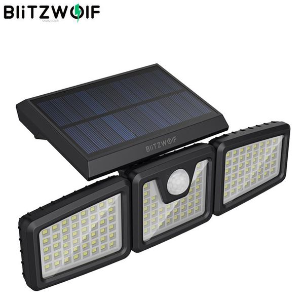smart home control blitzwolf 6500k 128 leds solar lamp wall light rotatable 3 heads adjustable waterproof 120° pir sensor flood
smart home control blitzwolf 6500k 128 leds solar lamp wall light rotatable 3 heads adjustable waterproof 120° pir sensor flood