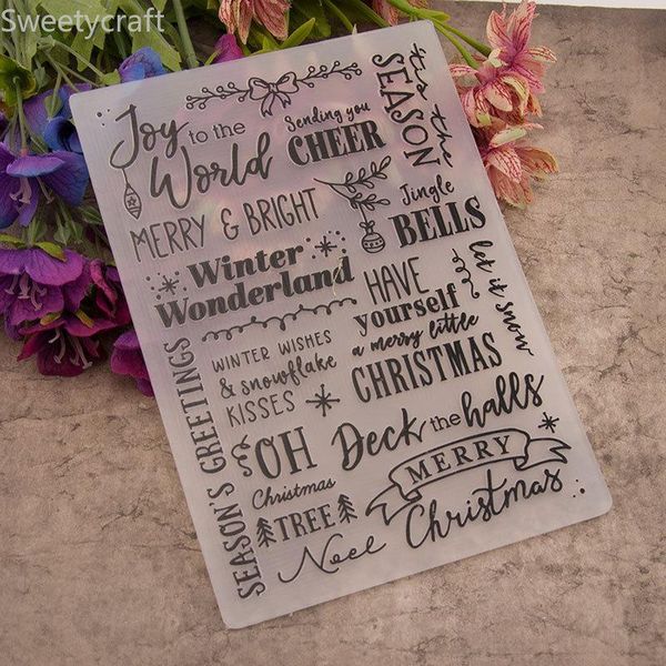 craft tools blessing title embossing folders 2021 for christmas card making supplies paper scrapbooking plastic embosser stencil
craft tools blessing title embossing folders 2021 for christmas card making supplies paper scrapbooking plastic embosser stencil
