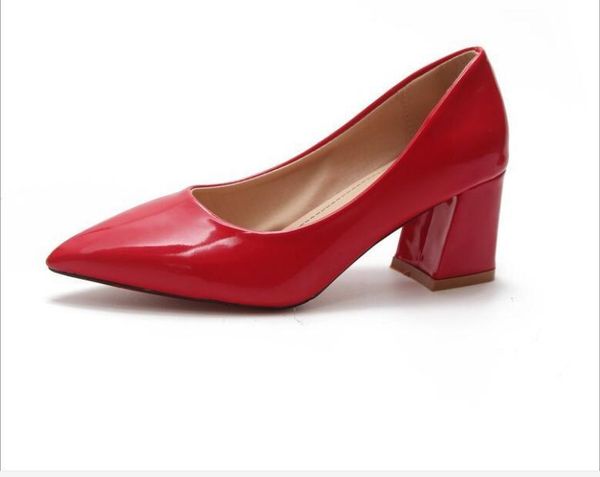 dress shoes classic women's glossy pu women brand fashion luxury prom wedding thin heels pointed toe high, Black
dress shoes classic women's glossy pu women brand fashion luxury prom wedding thin heels pointed toe high, Black