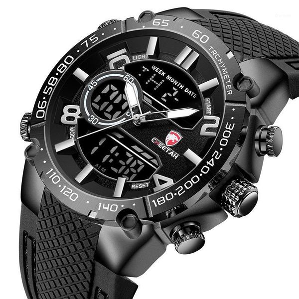 sport men quartz digital watch creative waterproof watches mens chronograph alarm dual display male clock wristwatches, Slivery;brown
sport men quartz digital watch creative waterproof watches mens chronograph alarm dual display male clock wristwatches, Slivery;brown