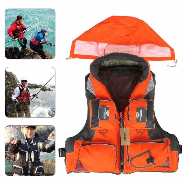 life vest & buoy outdoor detachable hat jacket fishing swimming boating water sports drifting veste
life vest & buoy outdoor detachable hat jacket fishing swimming boating water sports drifting veste