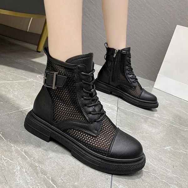 boots cosmagic 2021 women thick heel motorcycle zip hollow out mesh gothic punk short ankle boot shoe, Black
boots cosmagic 2021 women thick heel motorcycle zip hollow out mesh gothic punk short ankle boot shoe, Black