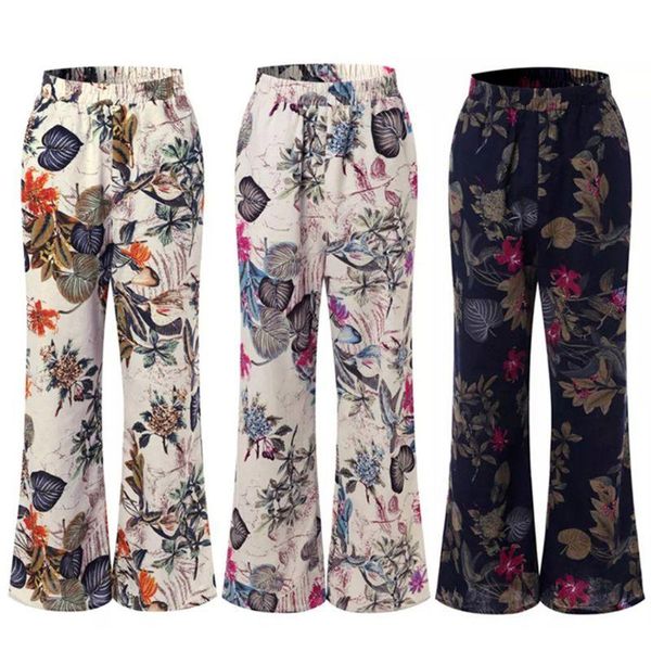women's pants & capris women casual elastic waist long bohemian floral painting printed wide leg female cotton linen trousers -5xl, Black;white
women's pants & capris women casual elastic waist long bohemian floral painting printed wide leg female cotton linen trousers -5xl, Black;white