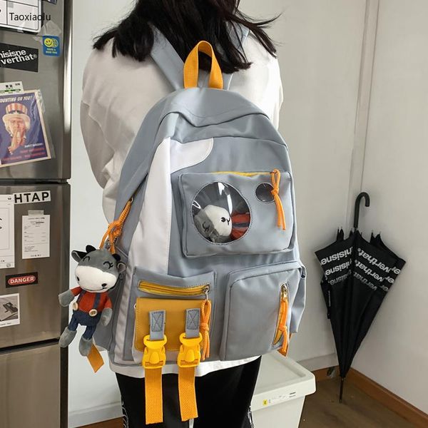 backpack cute panelled school bag harajuku men women student girl backpacks female large capacity japanese mochilas 2021
backpack cute panelled school bag harajuku men women student girl backpacks female large capacity japanese mochilas 2021