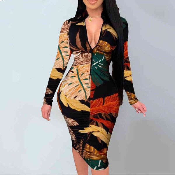 dresses women deep v neck zipper slim fit party autumn spring vintage printed long sleeve bodycon lady casual es fdai 85wg, Black;gray
dresses women deep v neck zipper slim fit party autumn spring vintage printed long sleeve bodycon lady casual es fdai 85wg, Black;gray