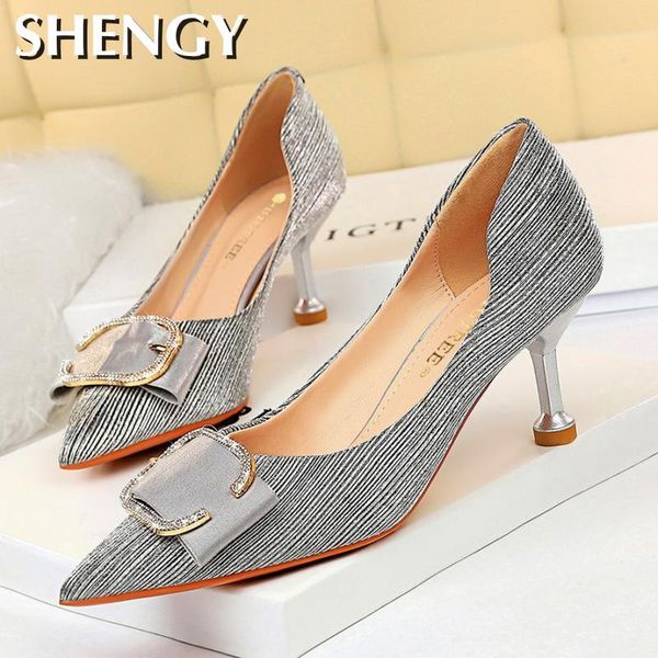 dress shoes fashion women pumps spring pointed toe shallow fine high heels single wedding party office sweet, Black
dress shoes fashion women pumps spring pointed toe shallow fine high heels single wedding party office sweet, Black