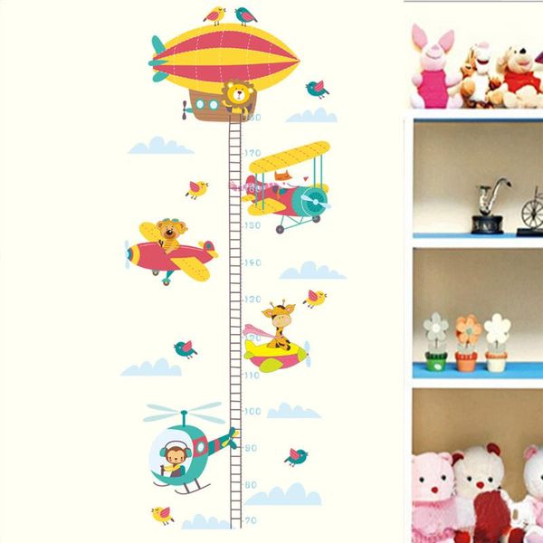 wall stickers cute animals in aircraft height measure for kindergarten kids room home decoration growth chart safari pvc decals
wall stickers cute animals in aircraft height measure for kindergarten kids room home decoration growth chart safari pvc decals