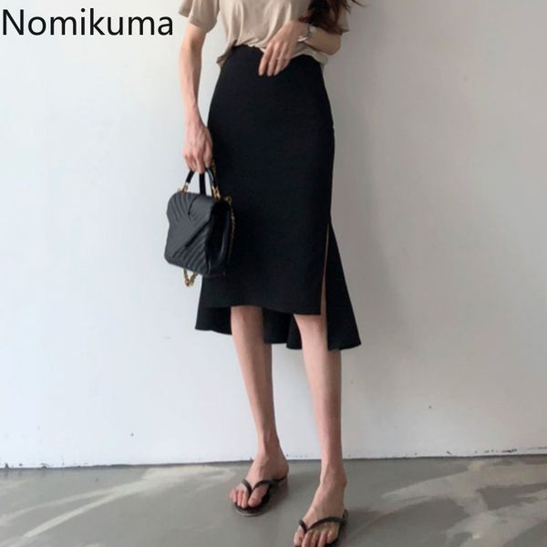 nomikuma mid calf trumpet skirt women solid color black irregular split high waist skirts female office lady faldas mujer 3d627 210514
nomikuma mid calf trumpet skirt women solid color black irregular split high waist skirts female office lady faldas mujer 3d627 210514