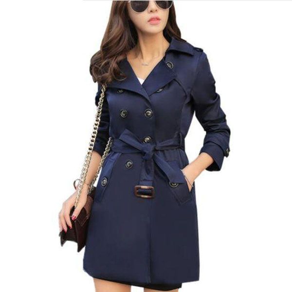 women's trench coats plus size 3xl fashion spring women windbreaker large loose coat elegant slim autumn female, Tan;black
women's trench coats plus size 3xl fashion spring women windbreaker large loose coat elegant slim autumn female, Tan;black