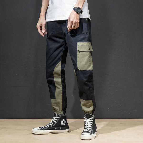 patchwork pockets cargo harem pants mens hip hop casual jogger tatical trousers harajuku streetwear male men's, Black
patchwork pockets cargo harem pants mens hip hop casual jogger tatical trousers harajuku streetwear male men's, Black