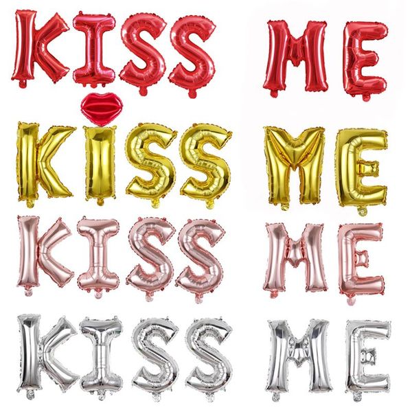16inch letter /lot kiss me valentines day decoration balloon love i you lips foil wedding anniversary ball party
16inch letter /lot kiss me valentines day decoration balloon love i you lips foil wedding anniversary ball party