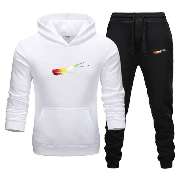 men's tracksuits designer white hoodie+pants sets 2 pieces hoodies for men autumn running tracksuit sweatshirt set gym clothes mens spo, Gray
men's tracksuits designer white hoodie+pants sets 2 pieces hoodies for men autumn running tracksuit sweatshirt set gym clothes mens spo, Gray