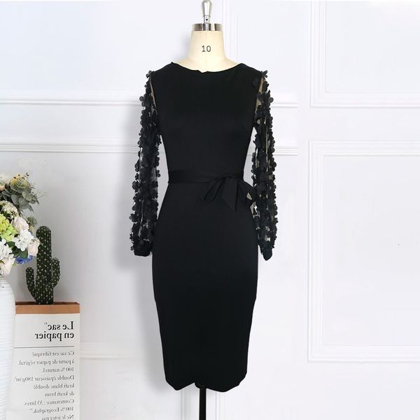black women bodycon shreds with see through the sleeves office weaves ladies work wear modest elegant dress s4xi, Black;gray
black women bodycon shreds with see through the sleeves office weaves ladies work wear modest elegant dress s4xi, Black;gray