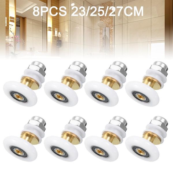 8pieces durable shower roller bathroom pulley cabinet runners wheels pulleys 23/25/27mm other door hardware
8pieces durable shower roller bathroom pulley cabinet runners wheels pulleys 23/25/27mm other door hardware
