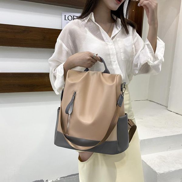 school bags korean soft leather backpack women's fashion large capacity travel bag trend student schoolbag
school bags korean soft leather backpack women's fashion large capacity travel bag trend student schoolbag