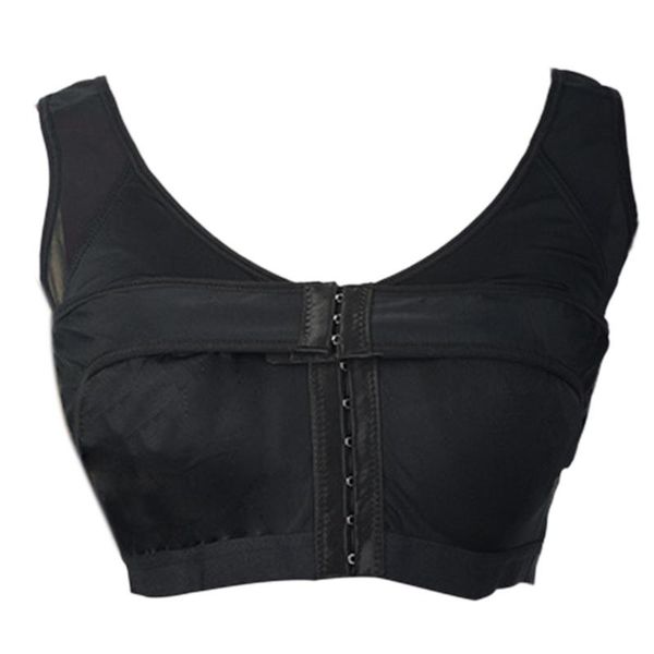 women's shapers womens post- front closure bra posture corrector shaper crop compression underwear with breast support band ., Black;white
women's shapers womens post- front closure bra posture corrector shaper crop compression underwear with breast support band ., Black;white