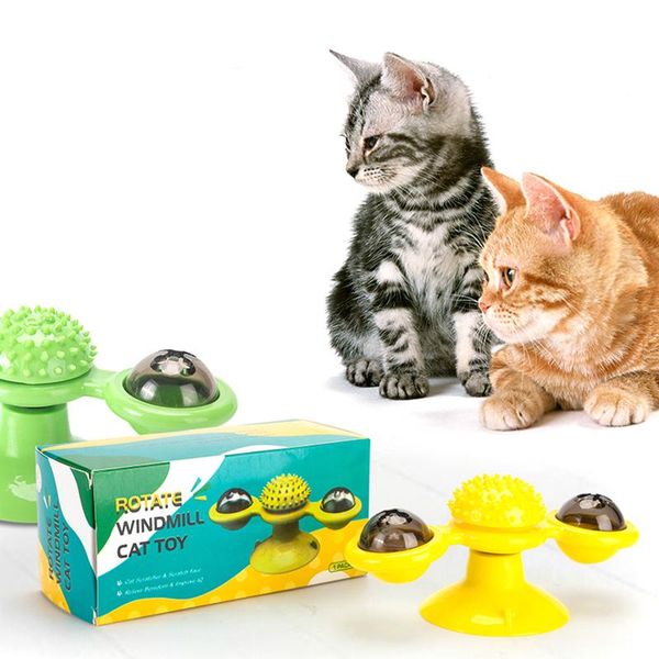 cat toys pet toy spinning windmill funny luminous turntable scratching device supplies
cat toys pet toy spinning windmill funny luminous turntable scratching device supplies