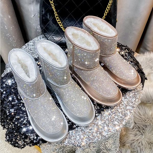 boots designer shoes woman winter 2021 ankle for women fashion crystal snow booties ladies bottine femme, Black
boots designer shoes woman winter 2021 ankle for women fashion crystal snow booties ladies bottine femme, Black