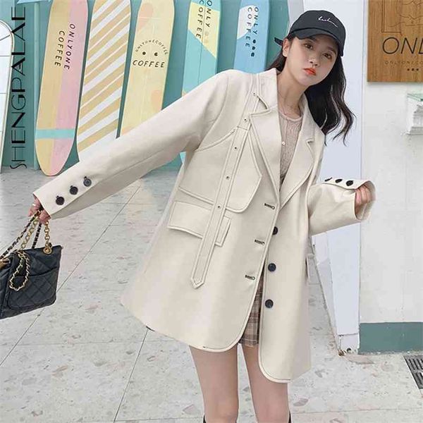 temperament blazer women's spring notched large size single breasted spliced bandage long sleeve suit coat 210427, White;black
temperament blazer women's spring notched large size single breasted spliced bandage long sleeve suit coat 210427, White;black
